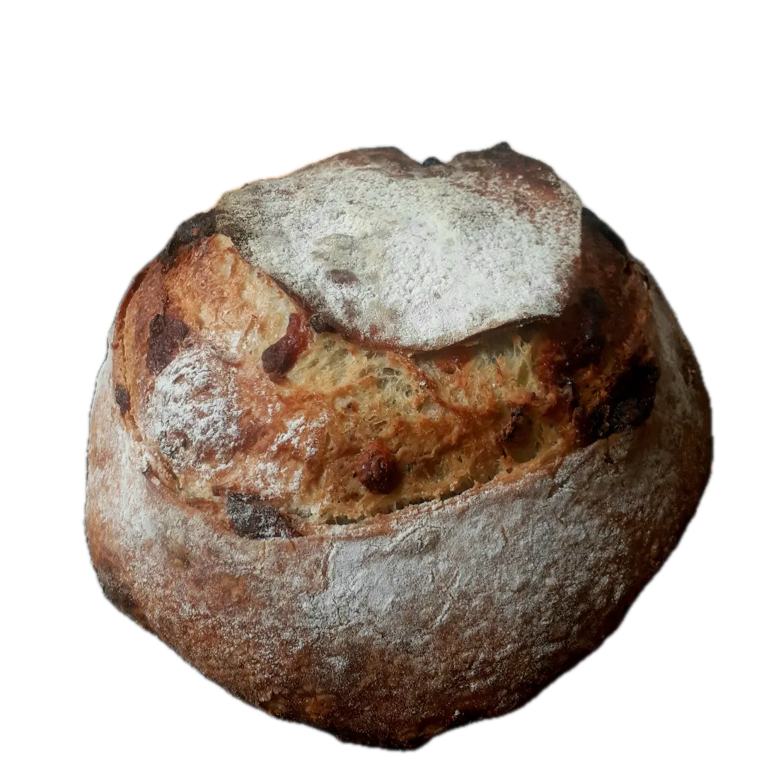 Date and Cinnamon sourdough loaf